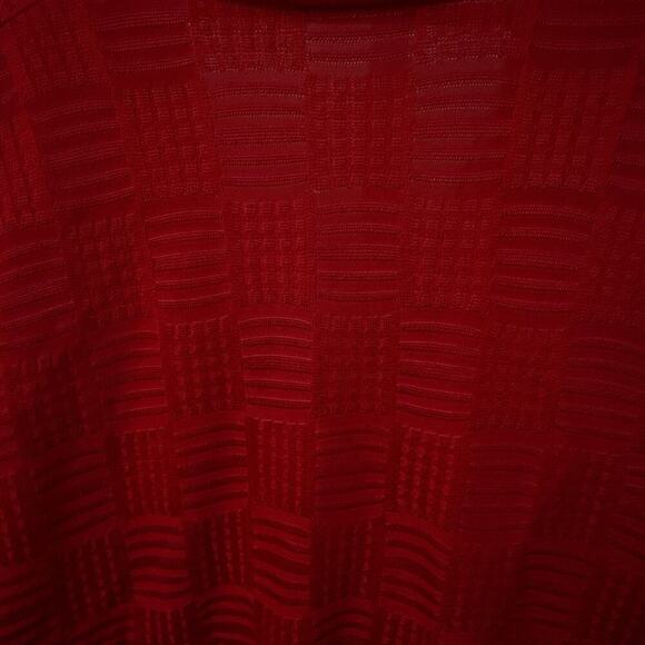 Ming Wang Cardigan Womens 3XL Black Red Open Front Career - Picture 11 of 11